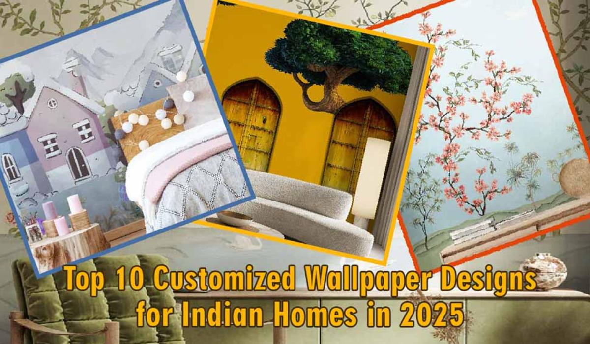 Top 10 Customized Wallpaper Designs for Indian Homes in 2025
