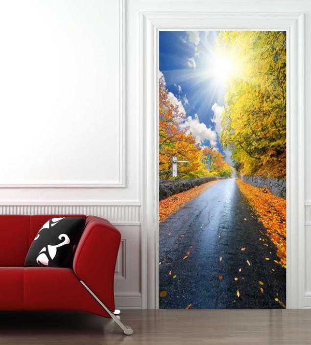 Sunrise Door Mural