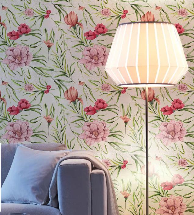 Graceful Flower Wall Mural