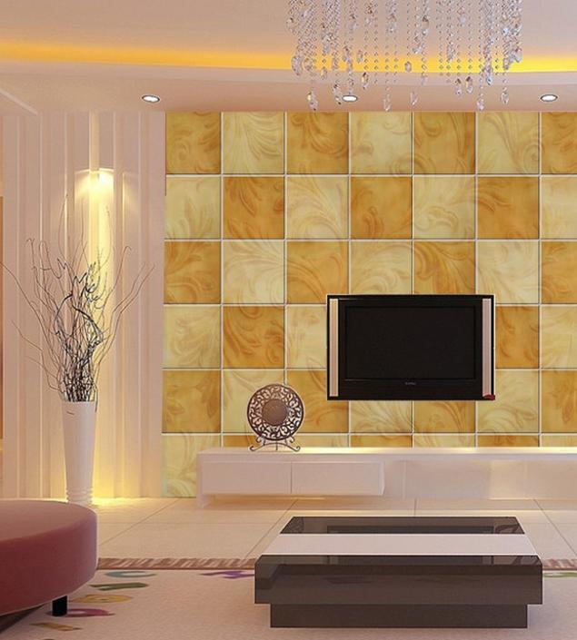 Tiles Pattern Boxes Mural