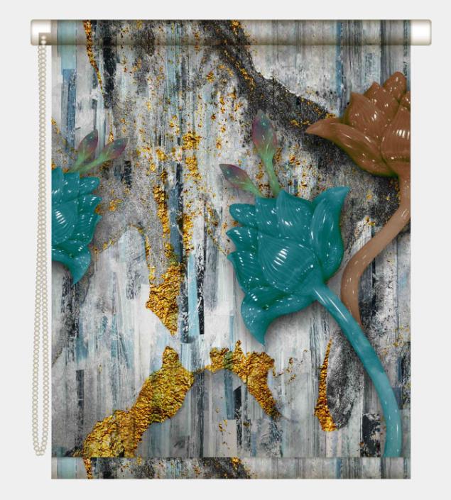 Abstract Flower Blind