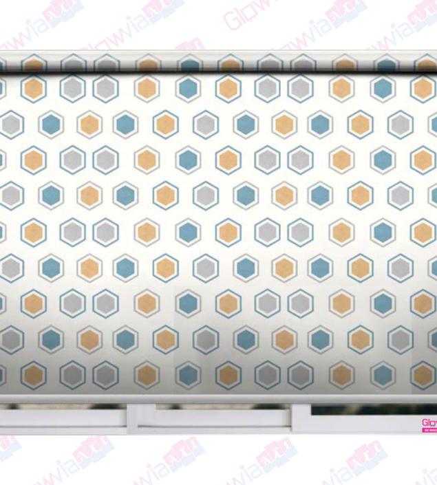 Cube Design Window Blind