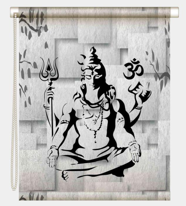 Shiva Art Window Blind