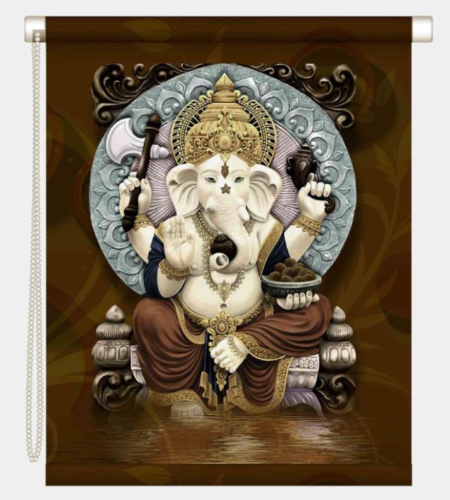 Lord Ganesha Blind