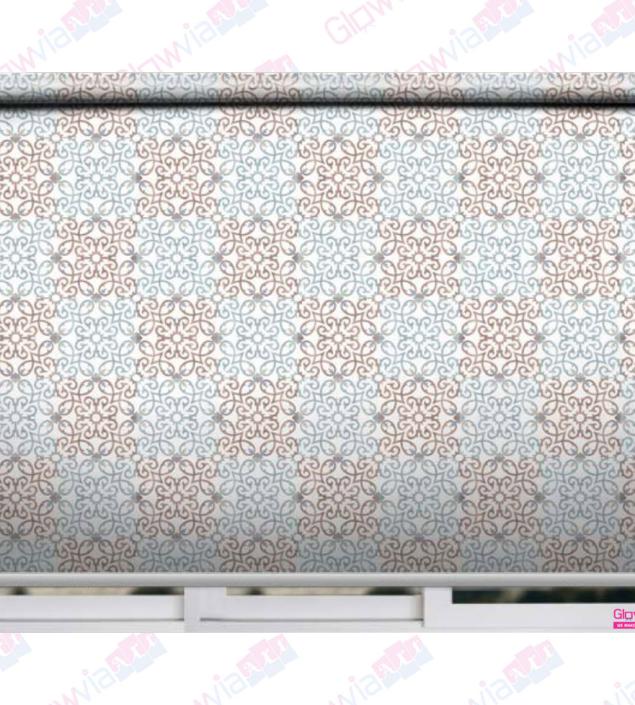 Damask Window Blind