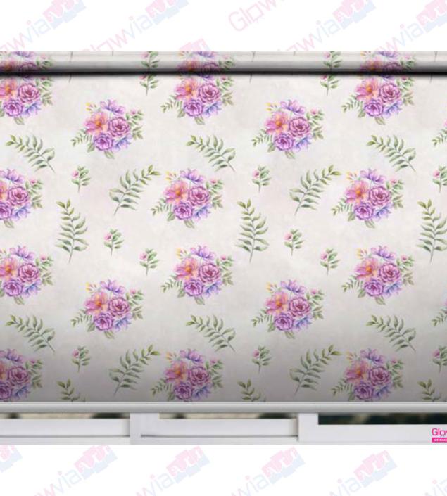 Roses Design Window Blind