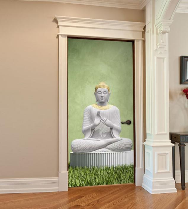 Lord Buddha Door Mural