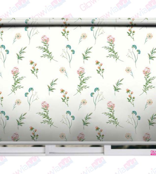 Multi flowers Design Blind