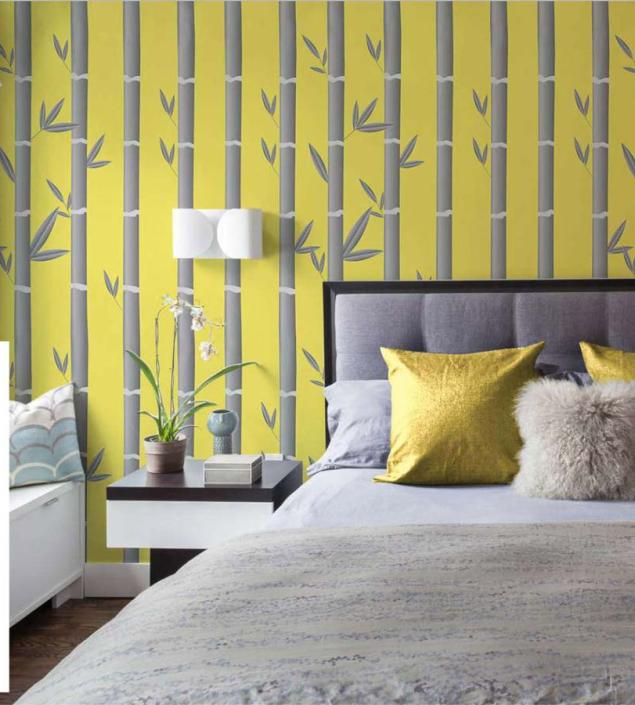 Bamboo Design Wall Mural