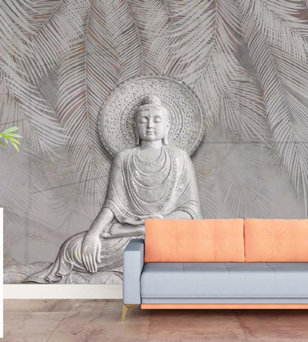 Beautiful Buddha Art Wallpaper