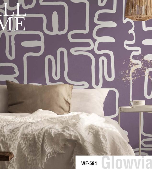 Brush Abstract Mural