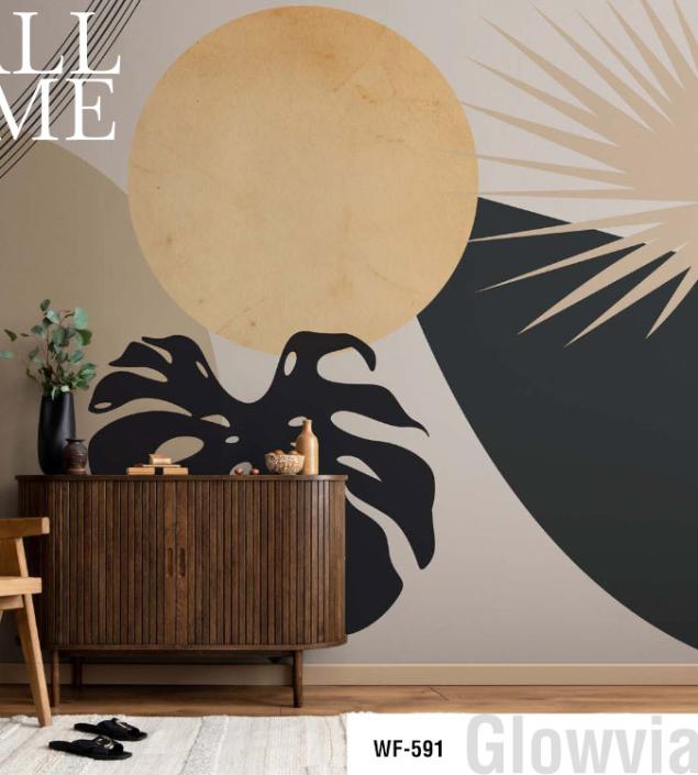 Scenery Abstract Mural