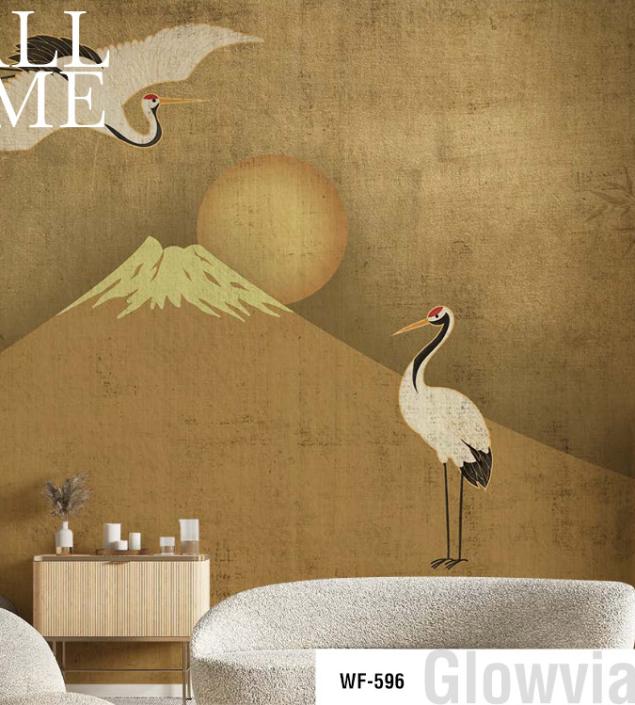 Mountain Birds Mural