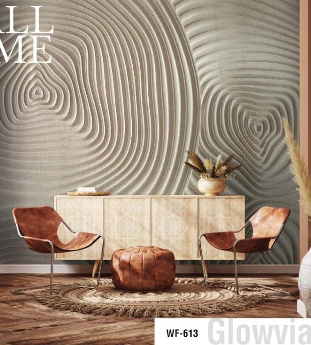 3D Round Shape Wall Mural