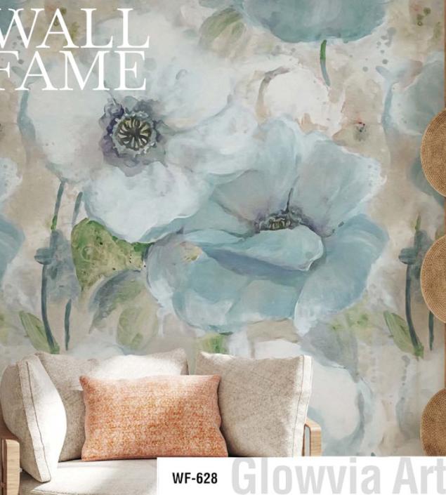 Painting Floral Wall Mural