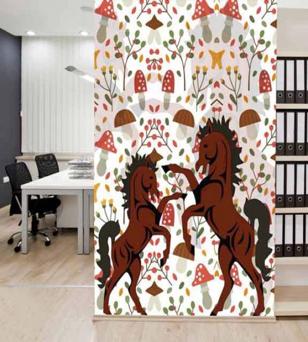 Dancing Horses Mural