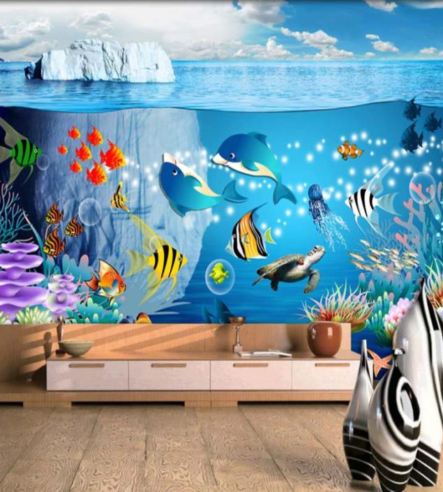 Sea Aquarium Mural