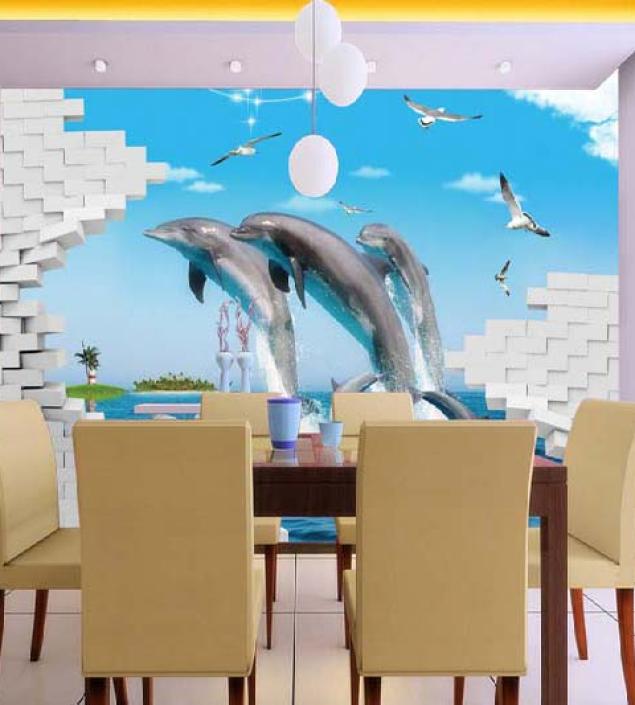 Big Fishes Wall Mural