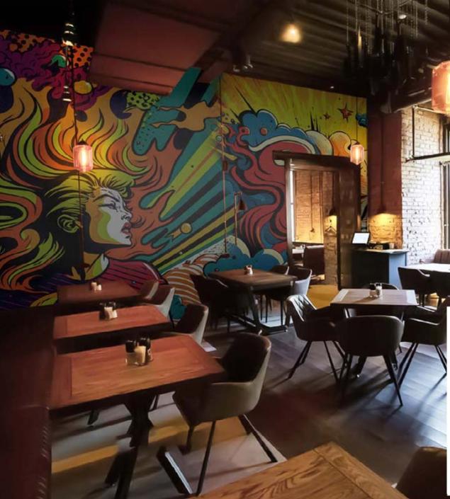 Restaurant Poster Mural