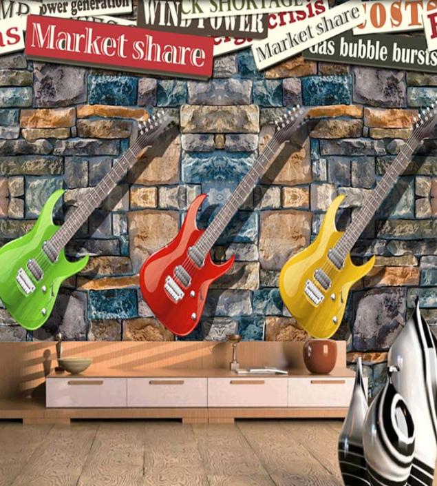 Guitar Wall Murals