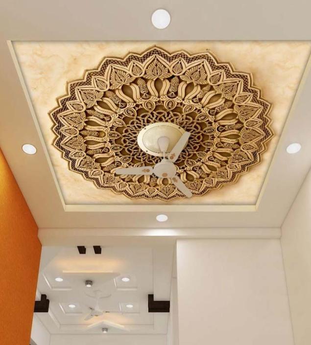Jhhoomar Design Ceiling Mural