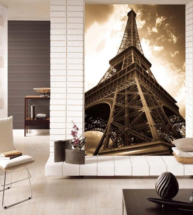 Eiffel Tower Wall Mural