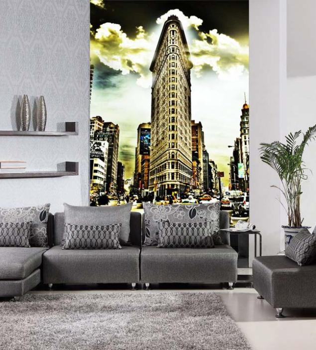 Building Wall Mural