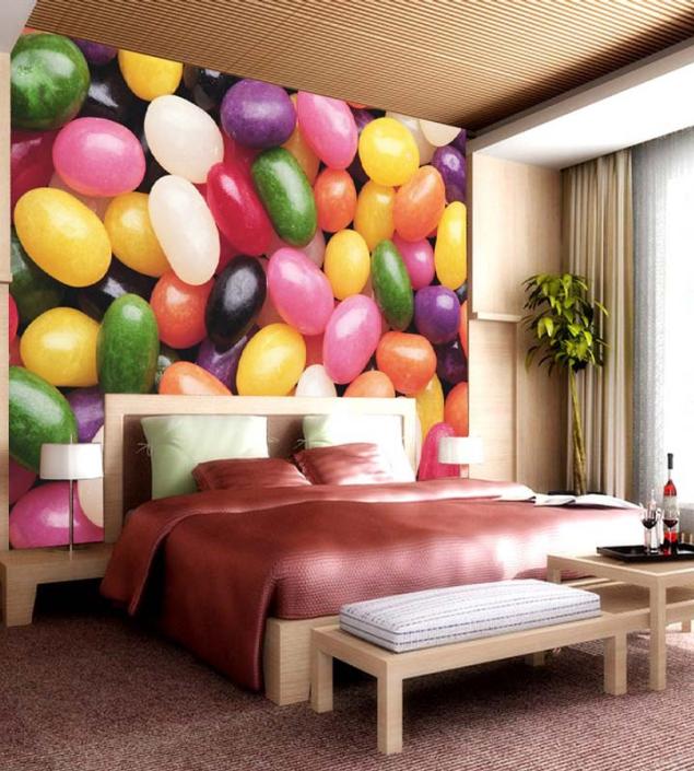 Colourful Stone Wall Mural
