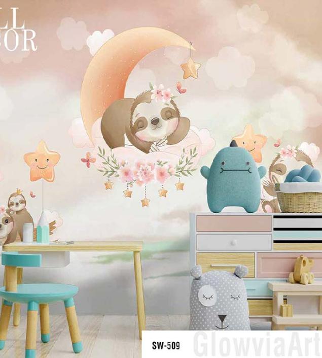 Loving Kids Wall Mural