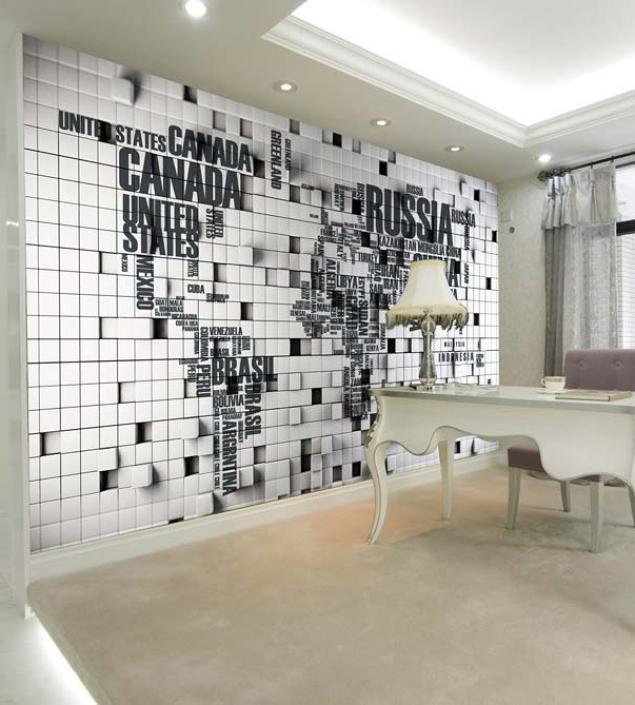 Map Wall Mural