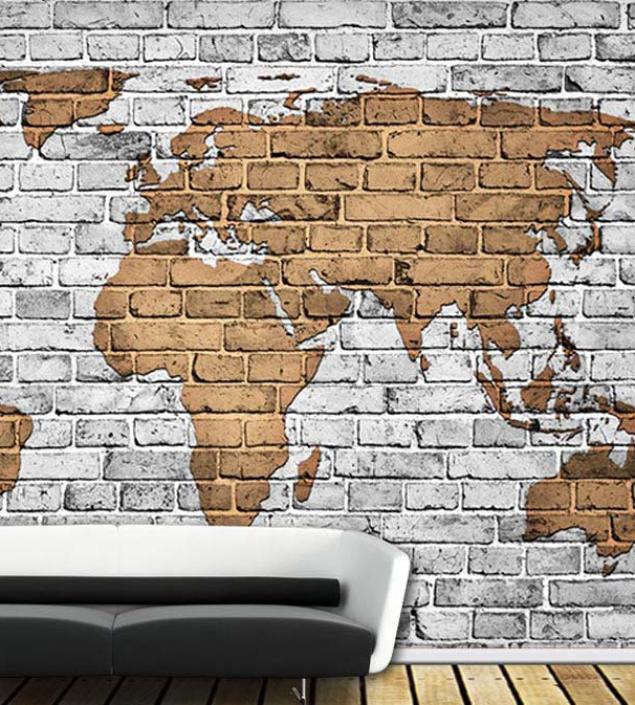 Bricks World Map