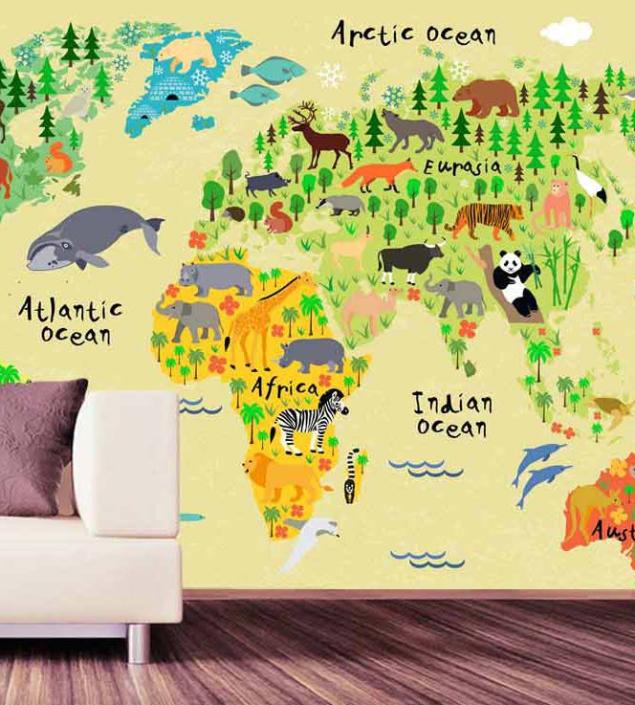 Animal World Map