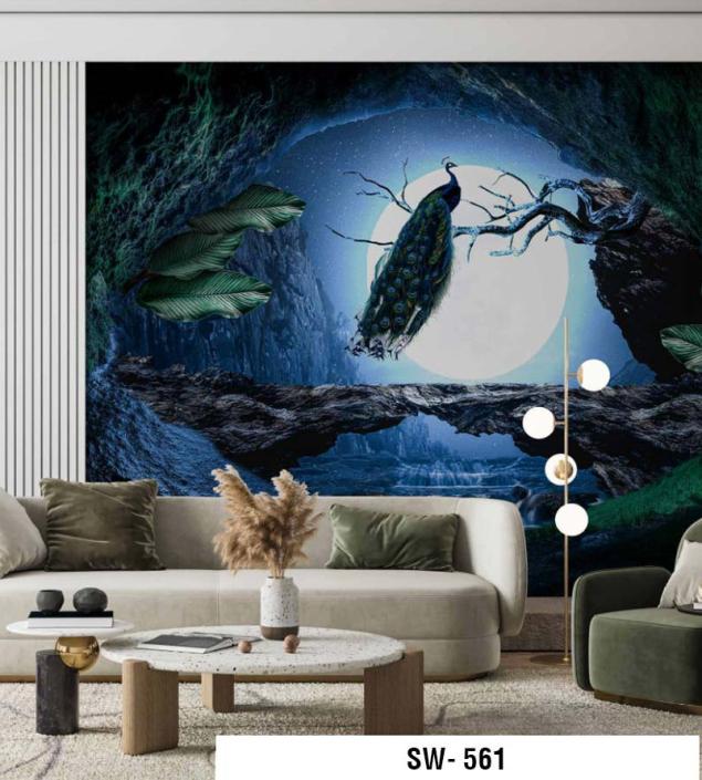 Beautiful Nature Scene Mural