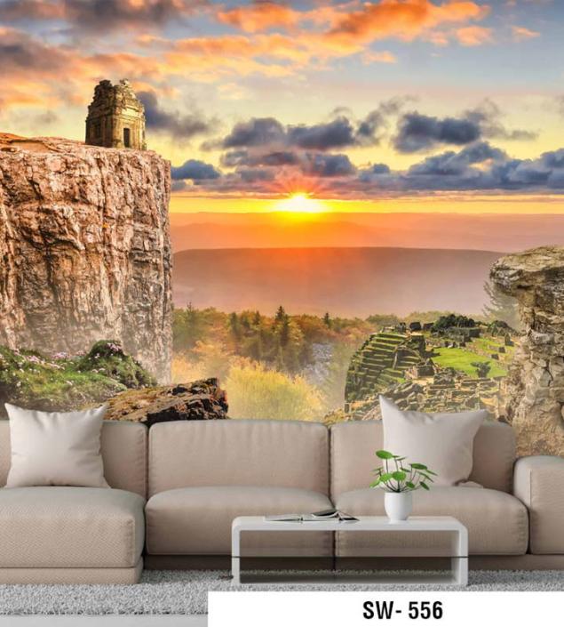 Sunset View Mural