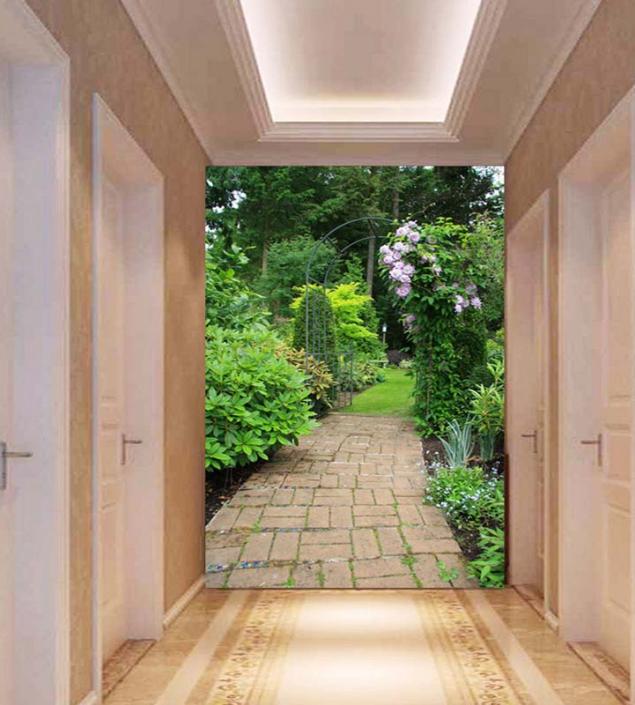 Garden Gate Wallpaper