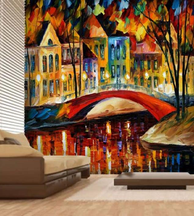 City River Art Wallpaper