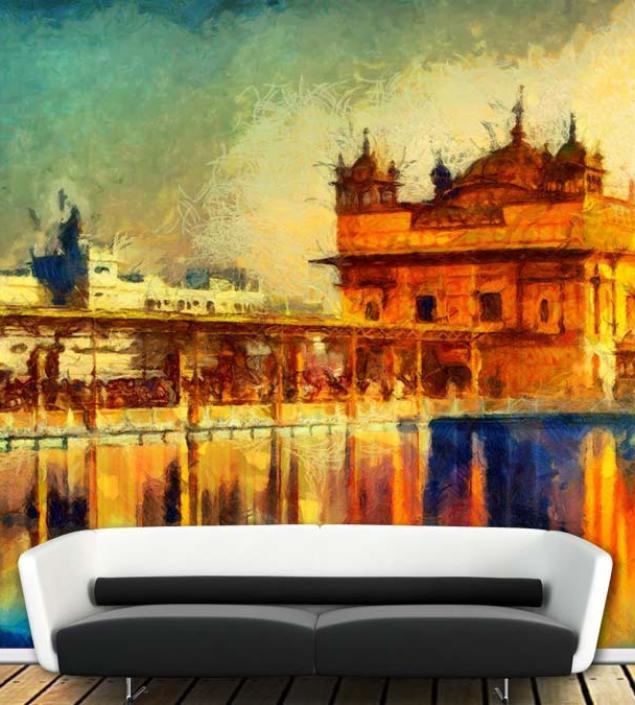 Golden Temple Wall Mural