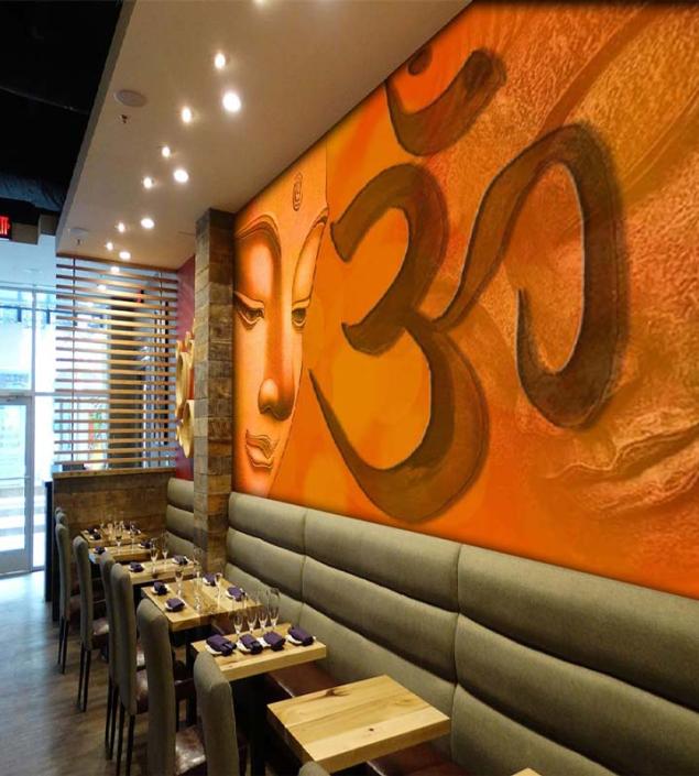 Buddha Om Wall Mural