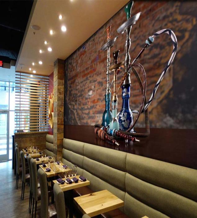 Hukka Bar Wall Mural