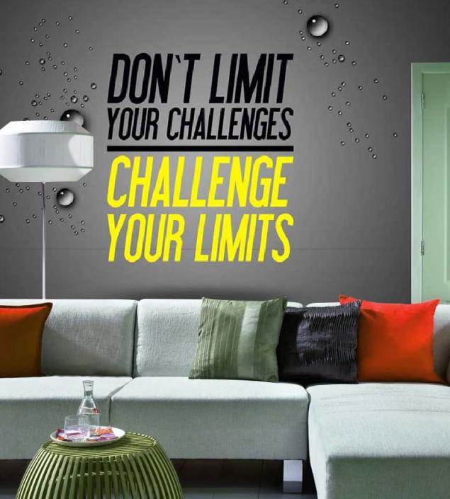 Gym Inspirational Quotes Mural