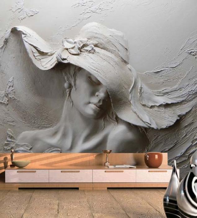 Girl Art Wall Mural