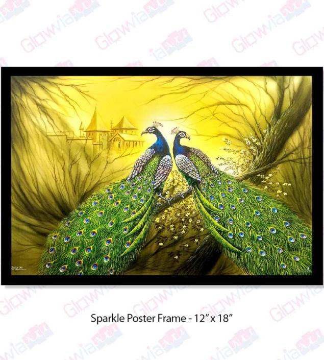 Beautiful Peacock Art Poster