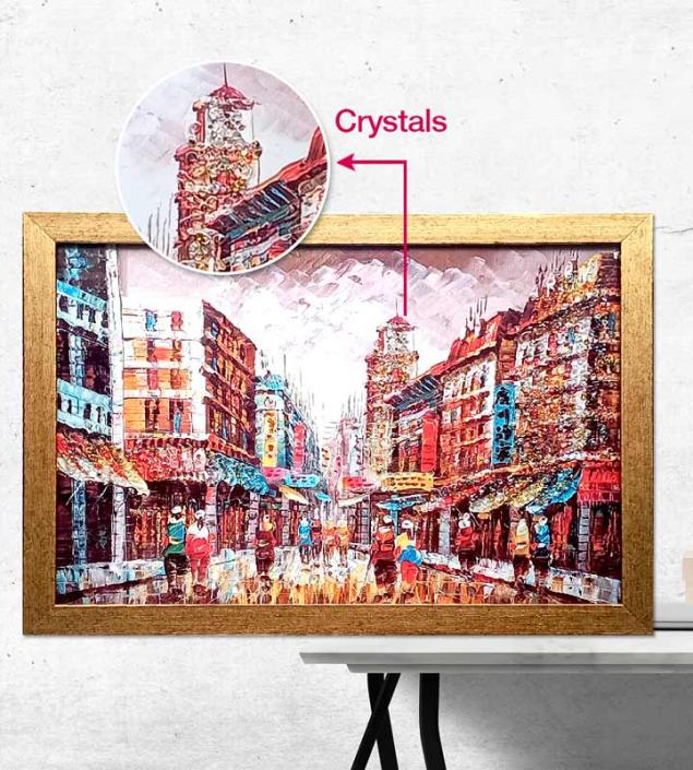 City Marketplace Art (Crystal)