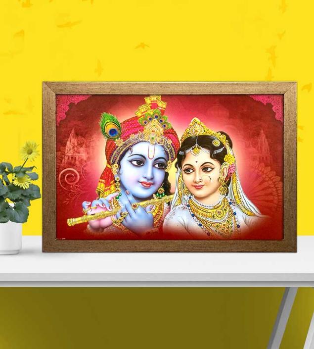 Krishna-Radha Art Frame