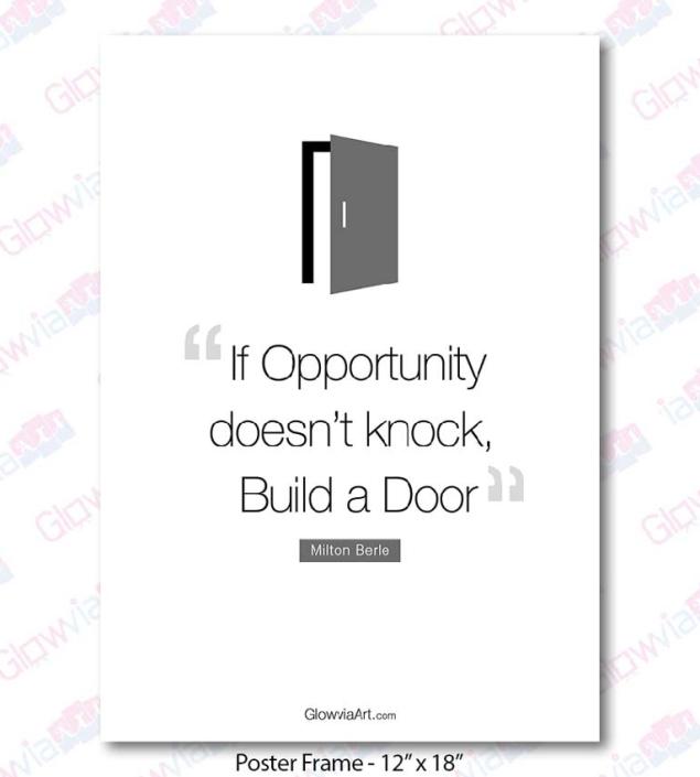 Milton Berle Quotes-If Opportunity doesn't knock
