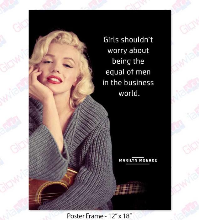 Marilyn Monroe-Girl should not worry