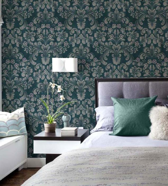 Pretty Damask Wall Mural