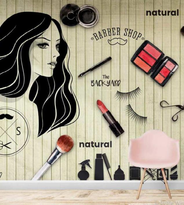 Makeup Parlor Wall Mural