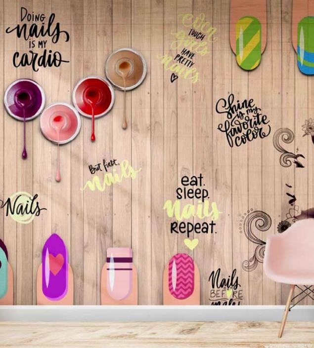 Nails Parlour Wall Mural