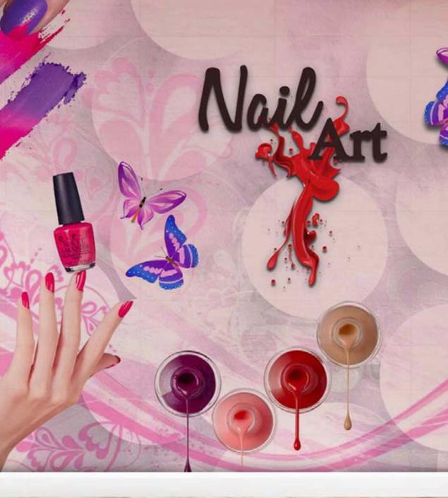 Nails Art Wall Mural